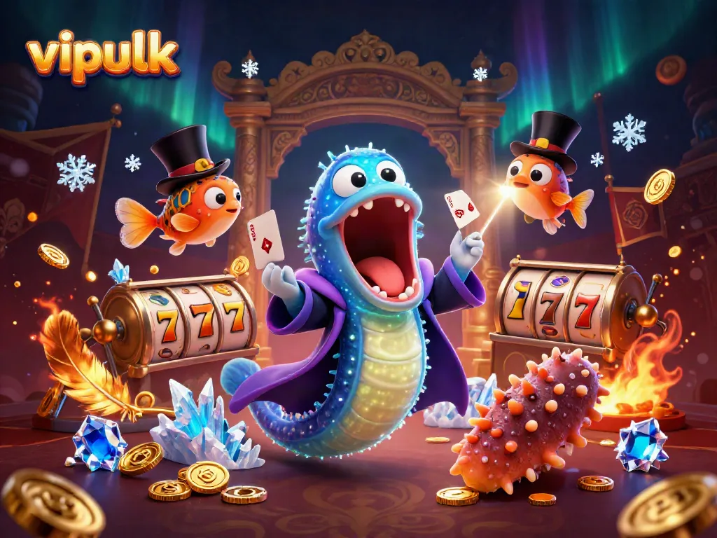 Experience exciting gameplay at vipluck with dynamic characters and vibrant casino elements.