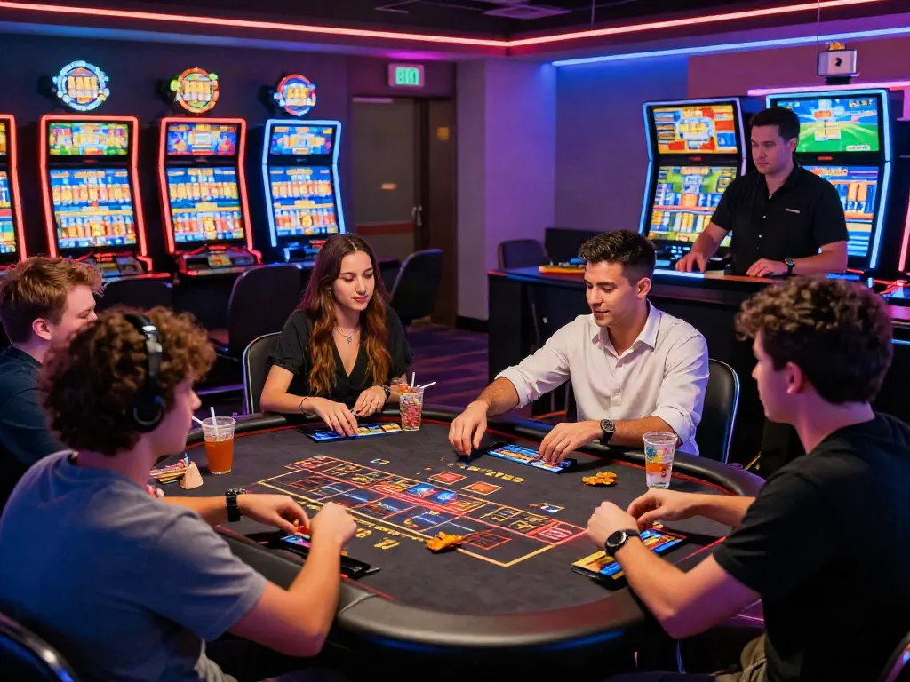 Dynamic online gaming at https://uk88win.org/ with diverse players engaged in betting and casino activities.